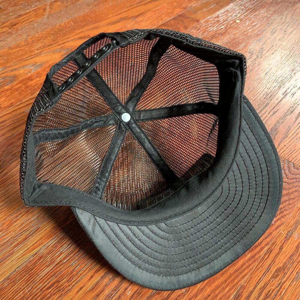 Case Patch Mesh Snapback Hat - Black And White Vi… - image 5